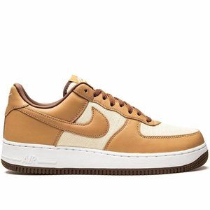 Nike Air Force 1 QS Natural, Underbrush and Acorn Sneakers